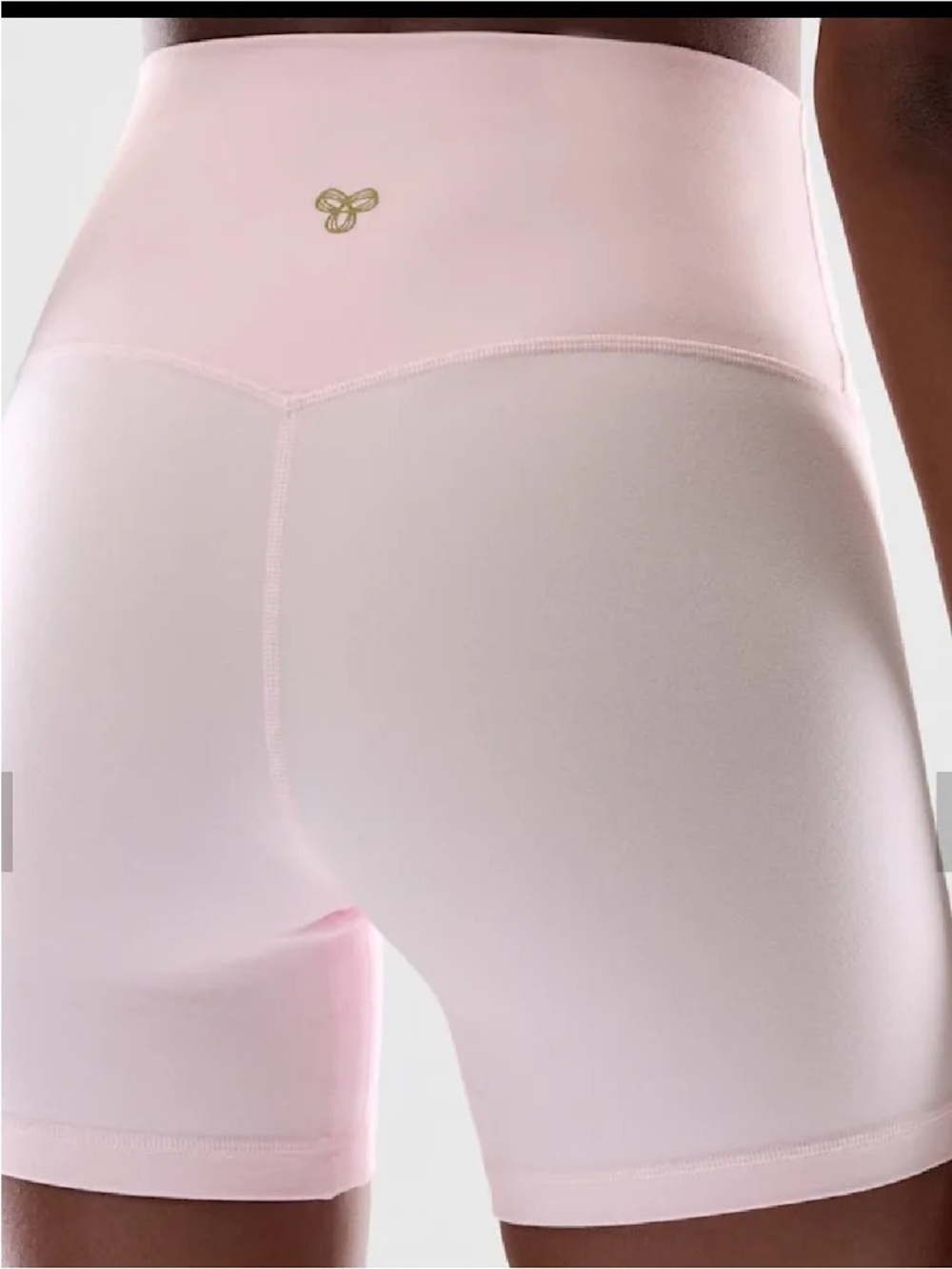 Aritzia SET Butter Cheeky Infinite Hi-Rise 5” Short & Butter Agility Sports Tank
